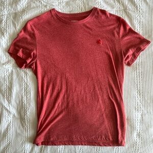 Express Heathered Red Crewneck Tee